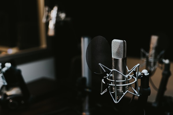 Registrazione di un video podcast in studio